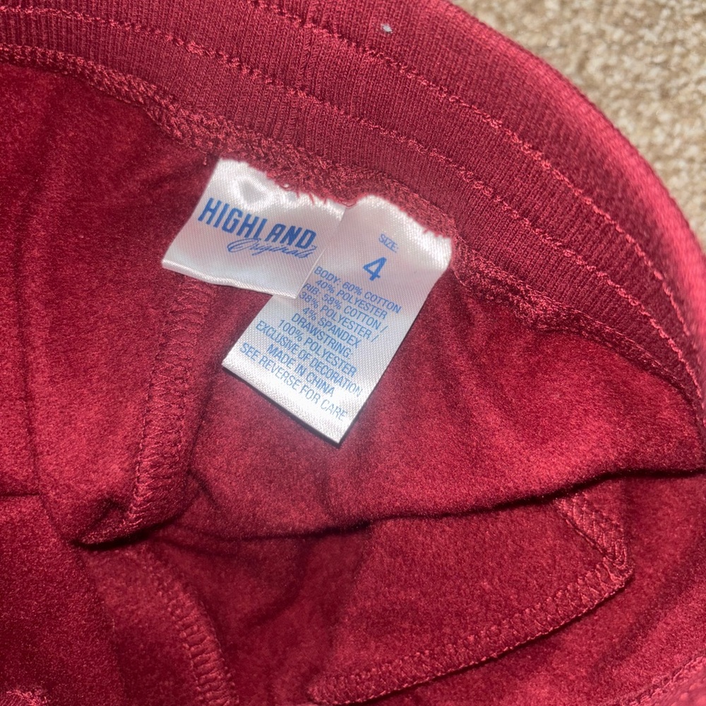 Red sweats - Picture 2 of 2